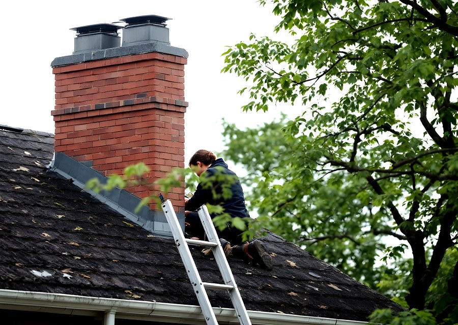 Fireplace and flue cleaning in Angleton, TX
