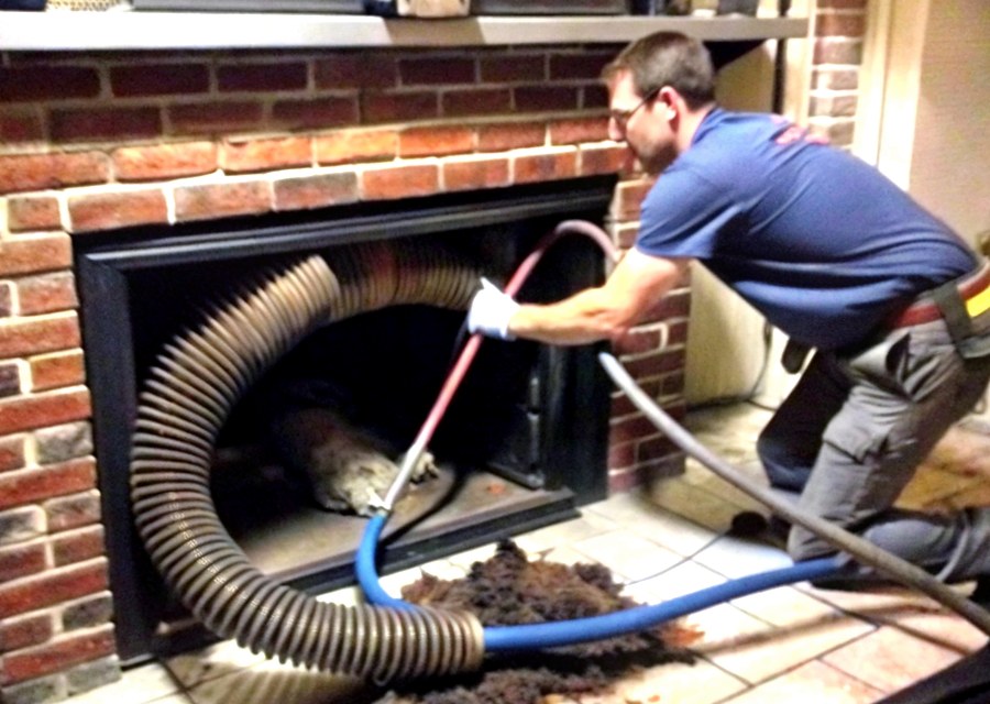 Fireplace and flue cleaning in Boling, TX