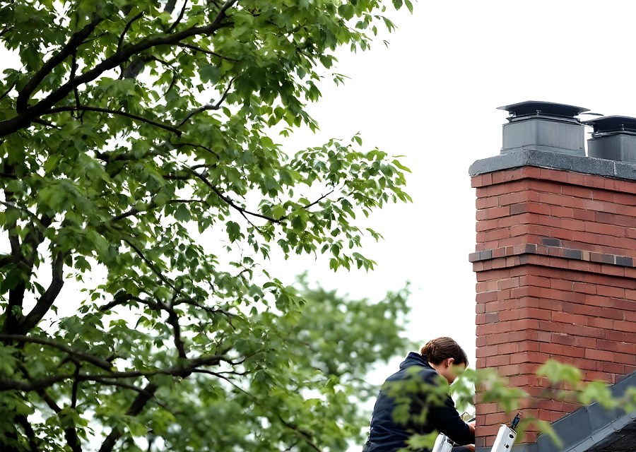 Fireplace and flue cleaning in Hampden, MA