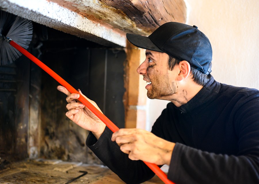 Fireplace and flue cleaning in Northampton, MA