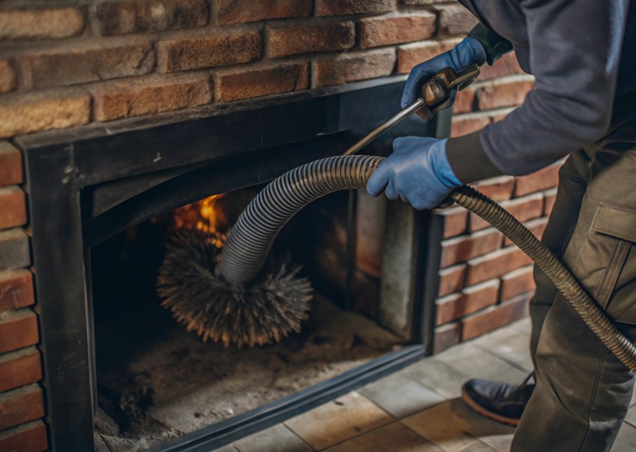 Fireplace and flue cleaning in Galena Park, TX