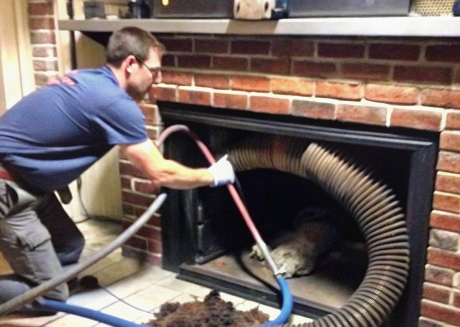 Fireplace and flue cleaning in Fresno, TX