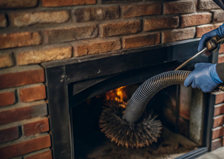 Fireplace and flue cleaning in Agawam, MA