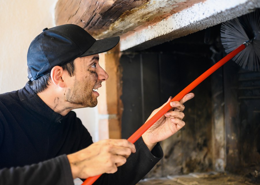 Fireplace and flue cleaning in Willow Park, TX