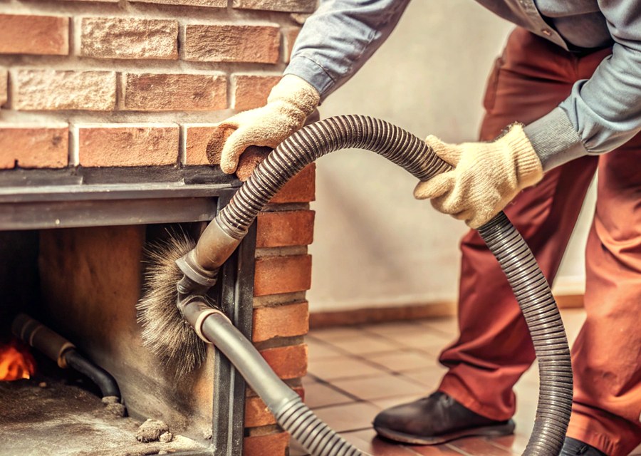 Fireplace and flue cleaning in Medway, MA