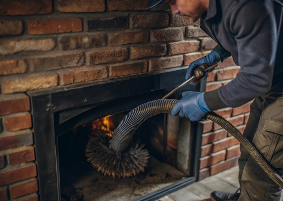 Fireplace and flue cleaning in Grafton, MA