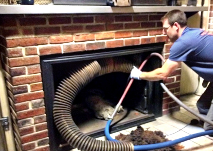Fireplace and flue cleaning in San Antonio, TX