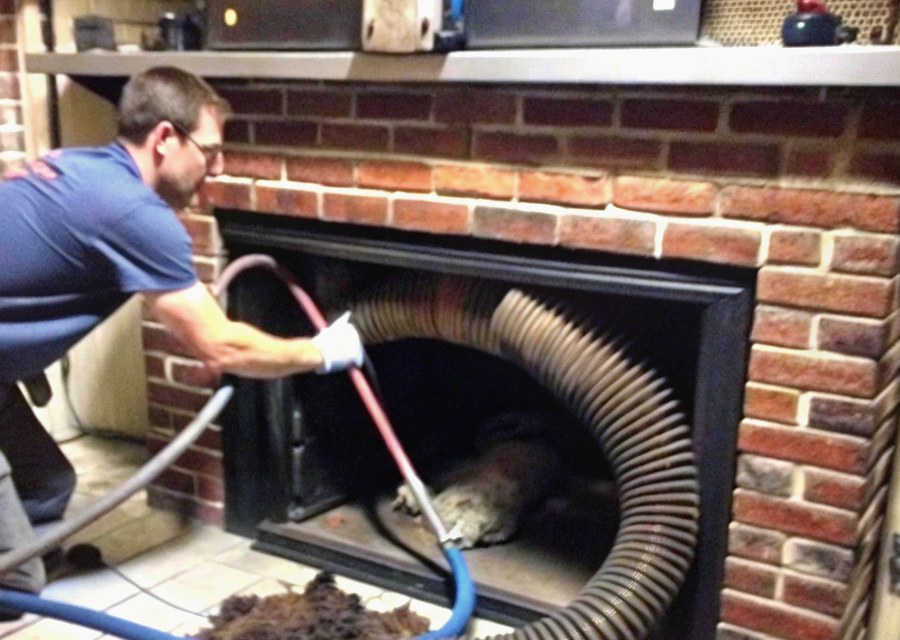 Fireplace and flue cleaning in Bedford, TX