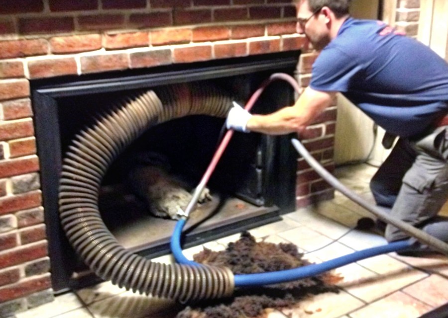 Fireplace and flue cleaning in Willis, TX