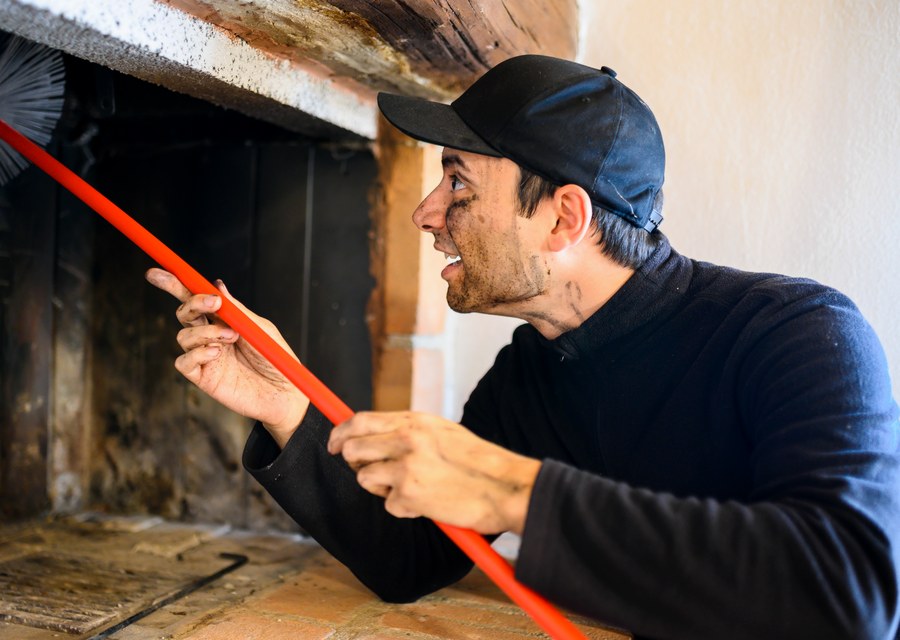 Fireplace and flue cleaning in Wilbraham, MA