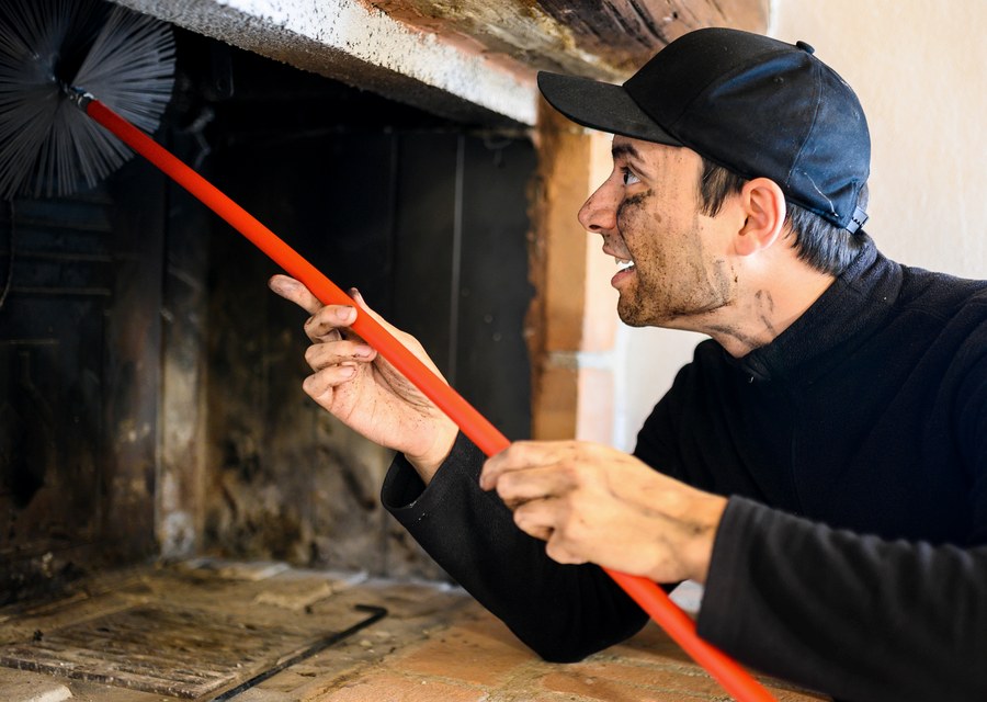 Fireplace and flue cleaning in Boylston, MA