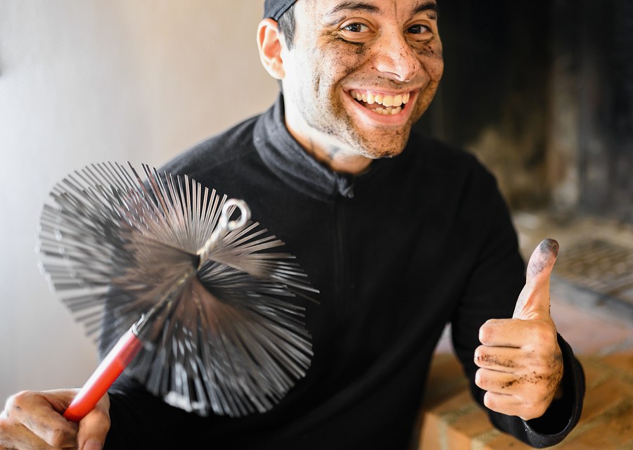 Fireplace and flue cleaning in Doylestown, PA
