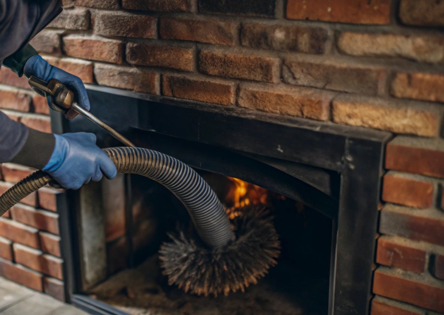 Fireplace and flue cleaning in Liverpool, TX