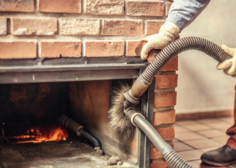 Fireplace and flue cleaning in Fort Worth, TX