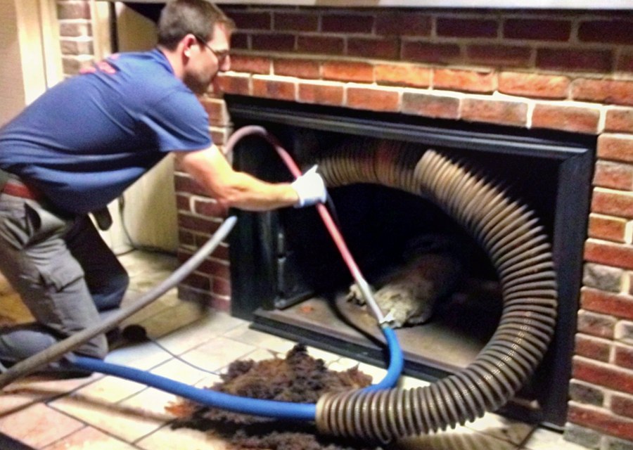 Fireplace and flue cleaning in Weatherford, TX