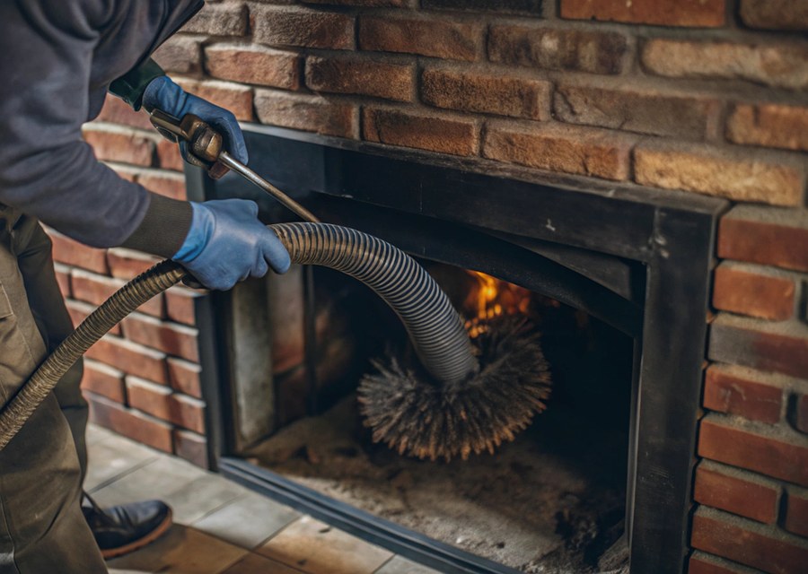 Fireplace and flue cleaning in Middleton, MA