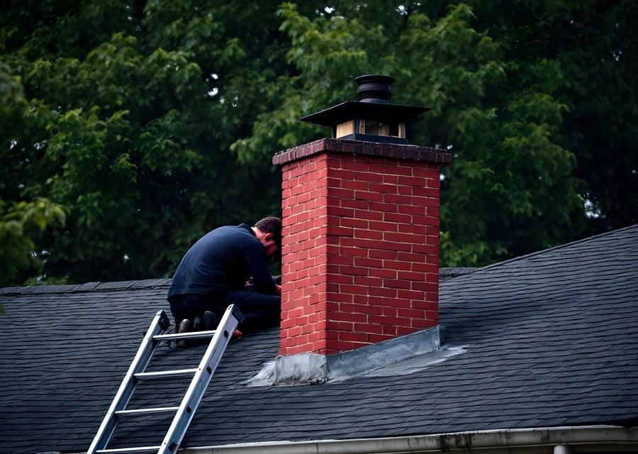 Fireplace and flue cleaning in Rice, TX