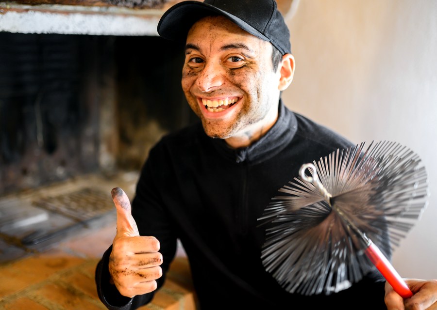 Fireplace and flue cleaning in Melissa, TX