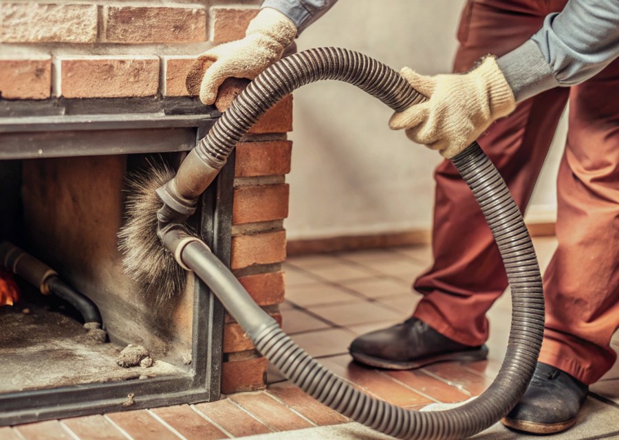 Fireplace and flue cleaning in Liberty, TX