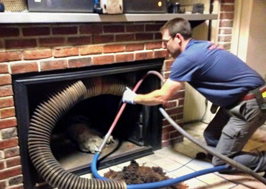 Fireplace and flue cleaning in Wilmington, MA