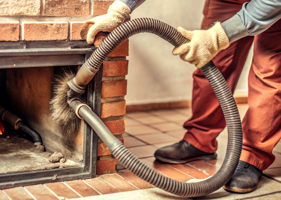 Fireplace and flue cleaning in Italy, TX