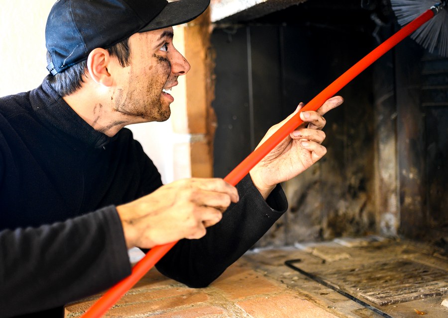 Fireplace and flue cleaning in Bellingham, MA