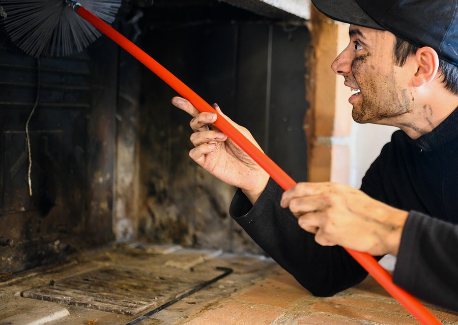 Fireplace and flue cleaning in Cleveland, TX
