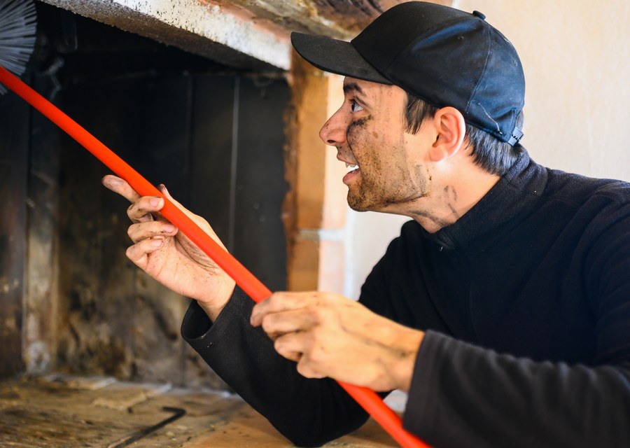Fireplace and flue cleaning in Palmer, TX