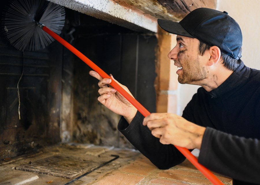 Fireplace and flue cleaning in Hilltown, PA