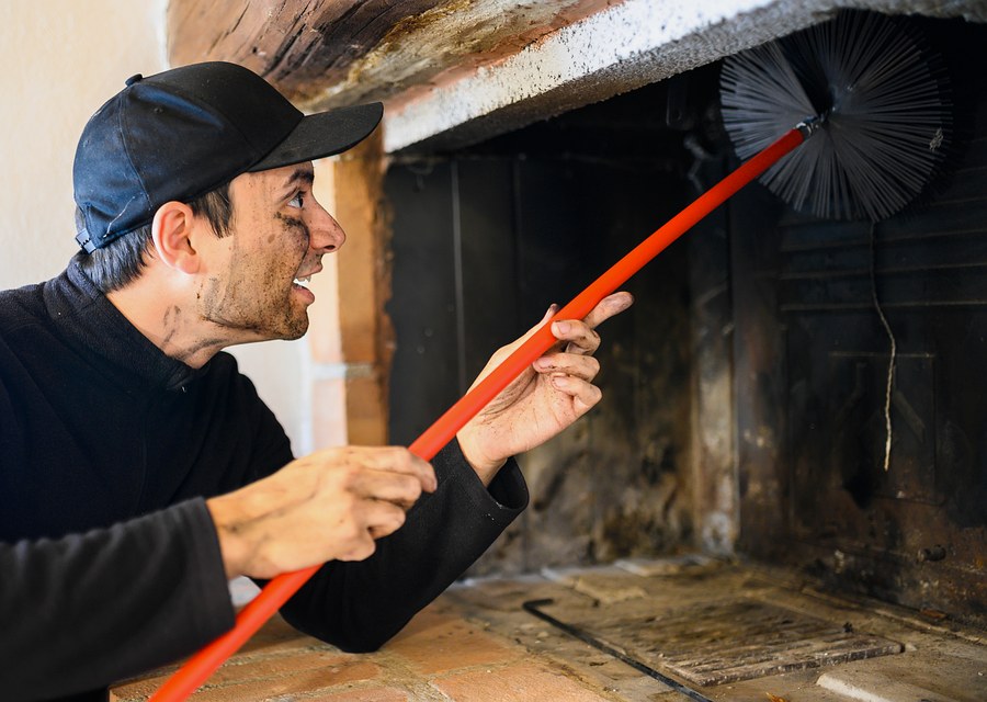Fireplace and flue cleaning in Wayland, MA
