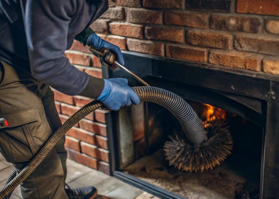 Fireplace and flue cleaning in Sealy, TX