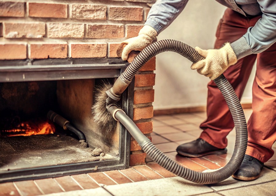 Fireplace and flue cleaning in Chicopee, MA