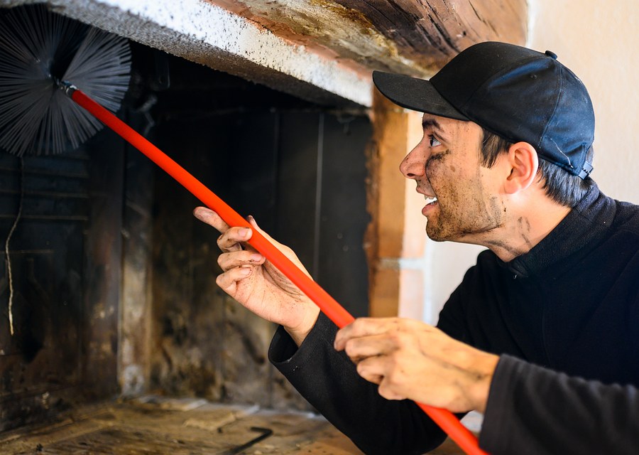Fireplace and flue cleaning in Burnet, TX
