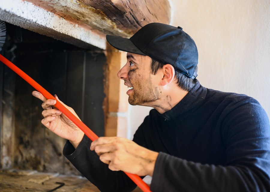 Fireplace and flue cleaning in La Porte, TX
