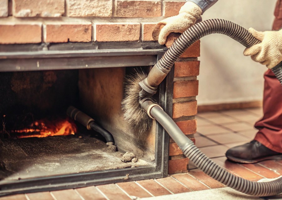 Fireplace and flue cleaning in Tool, TX