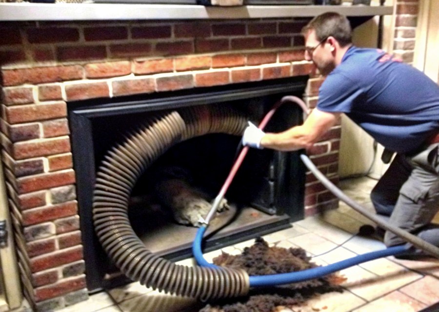 Fireplace and flue cleaning in Newburyport, MA
