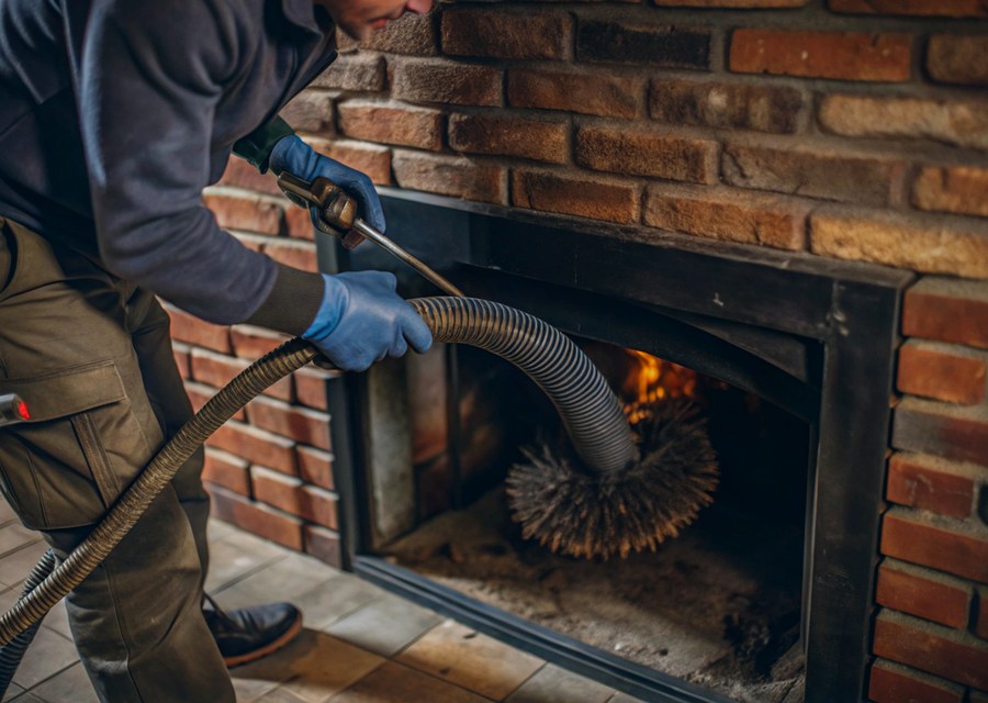 Fireplace and flue cleaning in Douglas, MA