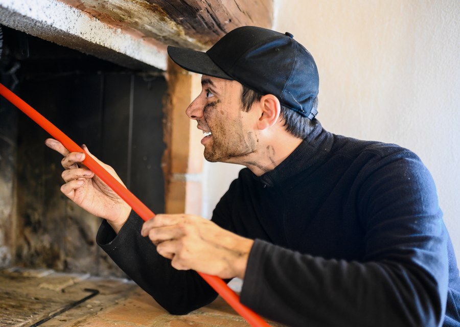 Fireplace and flue cleaning in Fitchburg, MA