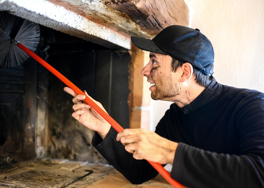 Fireplace and flue cleaning in Westborough, MA