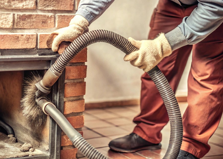 Fireplace and flue cleaning in Warrington, PA