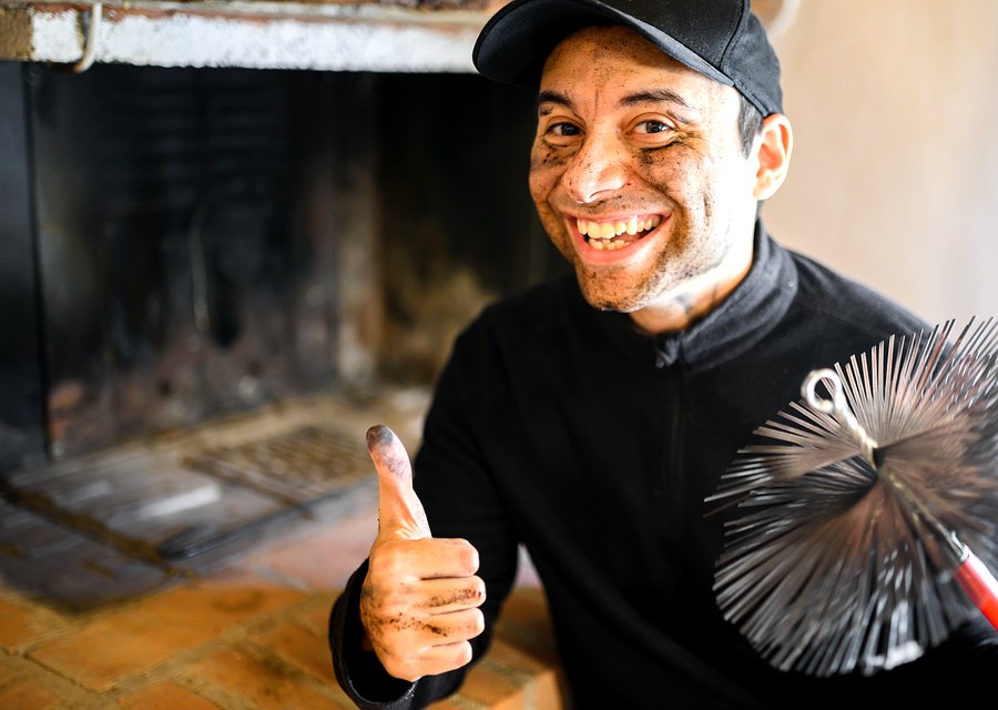 Fireplace and flue cleaning in Warminster, PA
