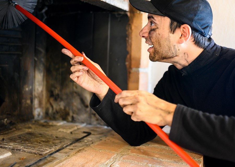 Fireplace and flue cleaning in Pittsfield, MA