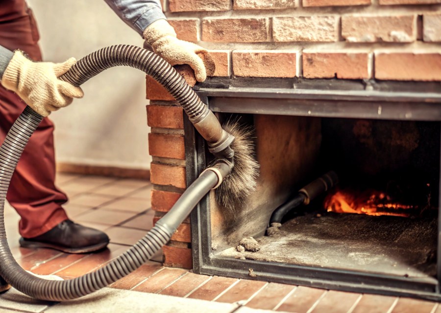 Fireplace and flue cleaning in Randolph Air Force Base, TX