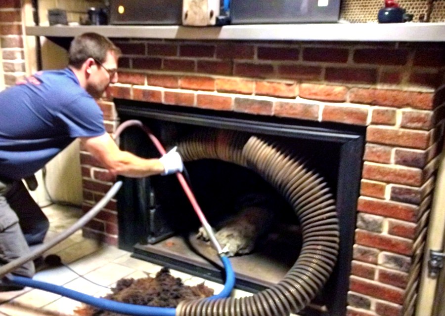 Fireplace and flue cleaning in Amesbury, MA