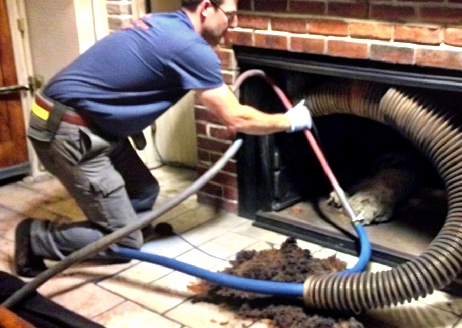 Fireplace and flue cleaning in Lenox, MA