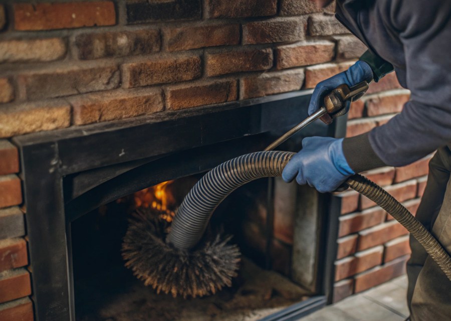 Fireplace and flue cleaning in Otis, MA