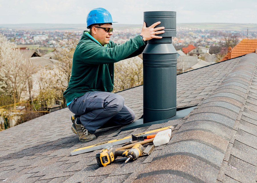 Fireplace and flue cleaning in Forney, TX