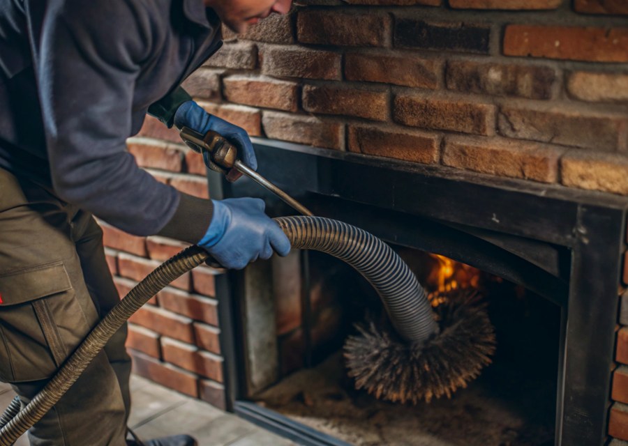 Fireplace and flue cleaning in Salem, MA