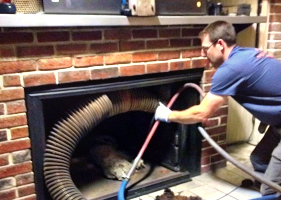 Fireplace and flue cleaning in Kennedale, TX