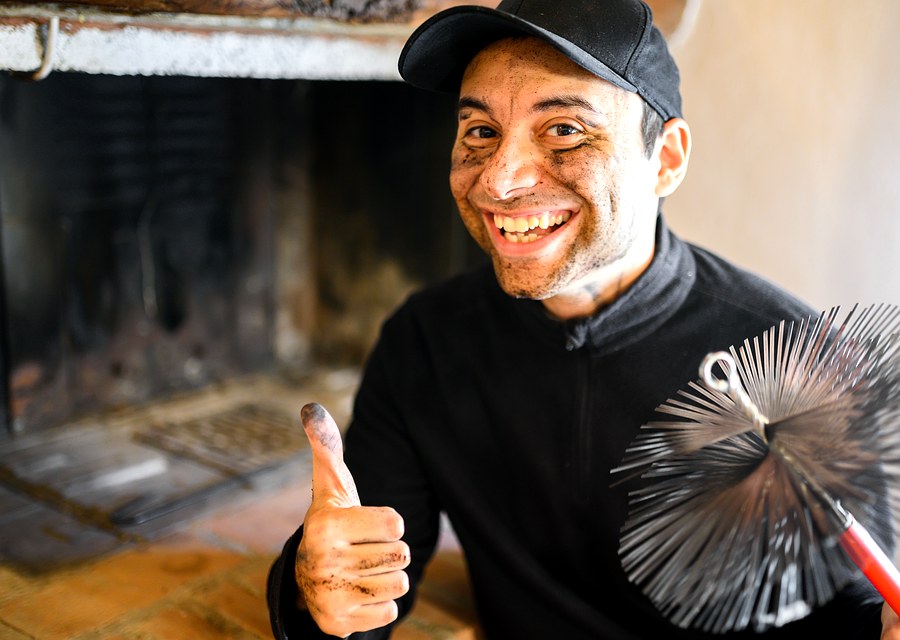 Fireplace and flue cleaning in North Andover, MA